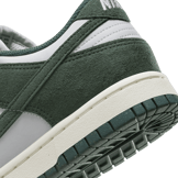 Nike Dunk Low Suede Photon Dust Vintage Green (W) Angle 5