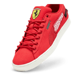 PUMA Scuderia Ferrari Clyde Garage Crews Sneakers in Red Angle 2
