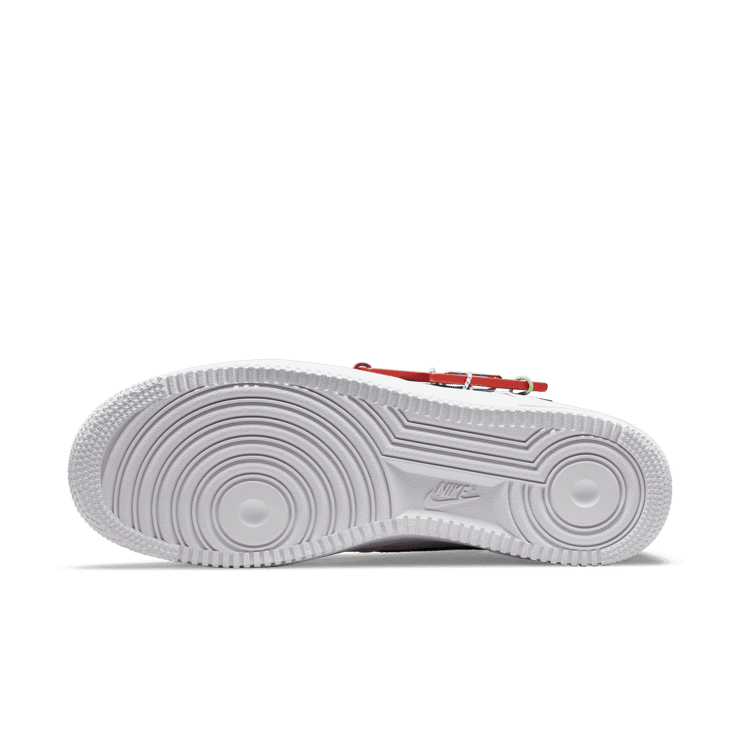 Nike Air Force 1 Low Carabiner Swoosh Red Angle 0