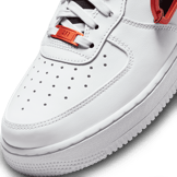 Nike Air Force 1 Low Carabiner Swoosh Red Angle 4