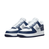 Nike Air Force 1 Low White Navy Grey Angle 2