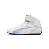 PUMA BMW M Motorsport Neo Cat Mid 2.0 in White/Cool Light Grey Angle 1