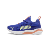 PUMA SoftRide Rift Pop Sneakers Big in Lapis Lazuli/Cool Cucumber (GS) Angle 1
