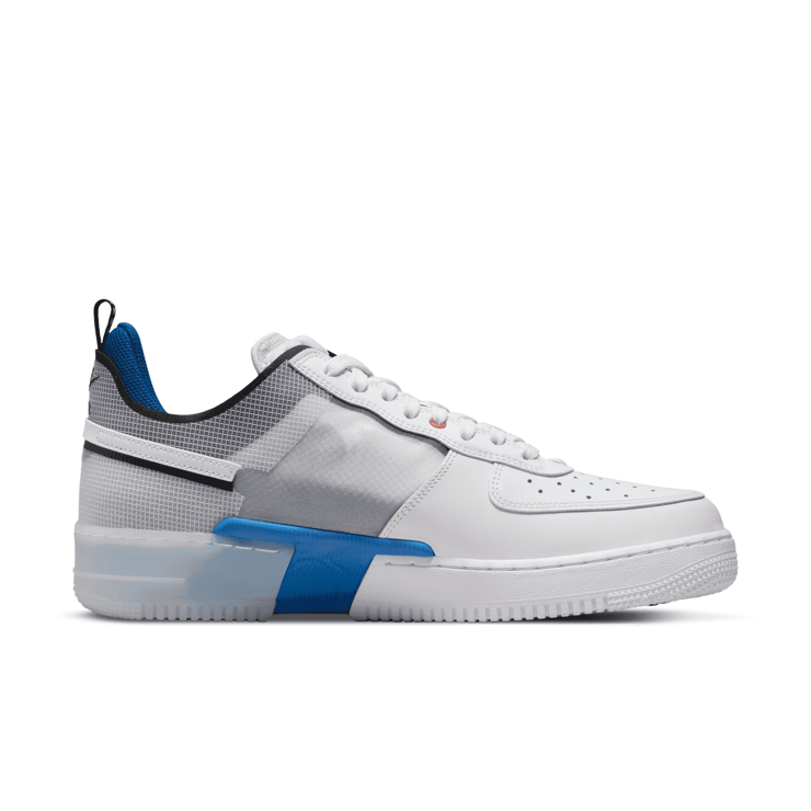 Nike Air Force 1 Low React Split White Photo Blue Angle 1