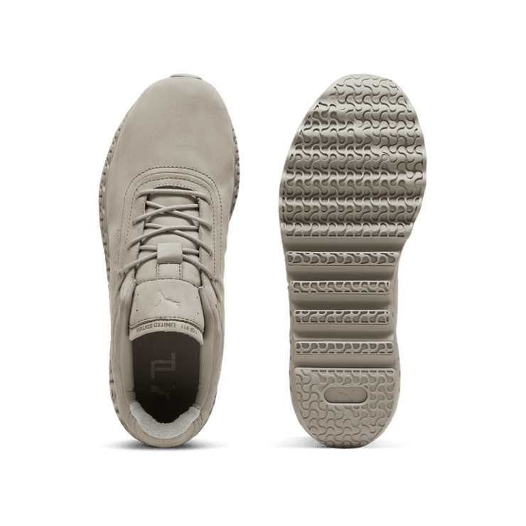 PUMA Porsche Design Xetic III Sneakers in Concrete Grey/Concrete Grey Angle 0