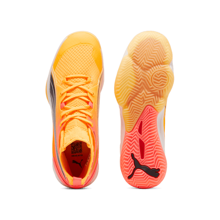Puma Eliminate Power Nitro SQD Court 'Sun Stream Sunset Glow' Angle 0