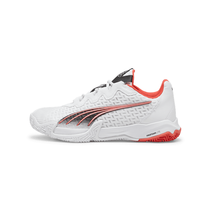 Puma Nova Elite 'White Active Red' Angle 1