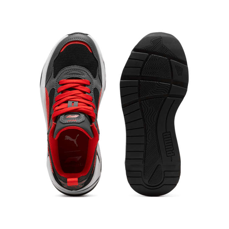 PUMA F1Â® Trinity Sneakers in Shadow Grey/Black (GS) Angle 0