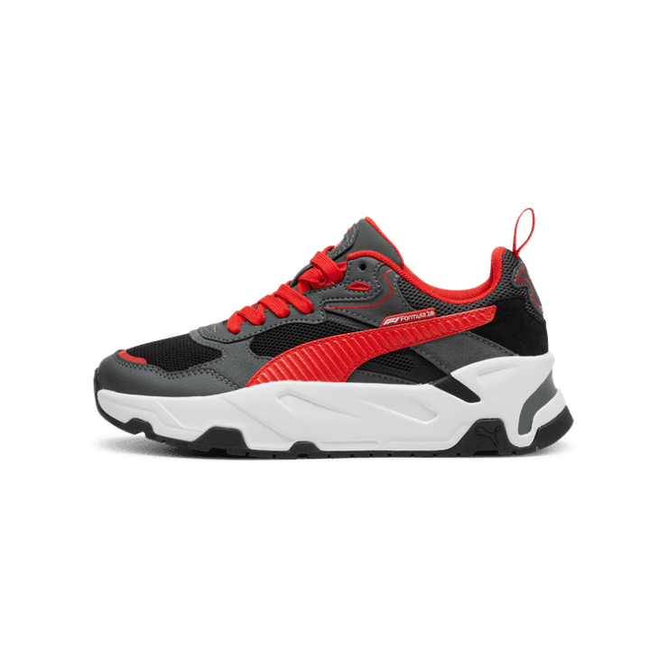 PUMA F1Â® Trinity Sneakers in Shadow Grey/Black (GS) Angle 1