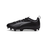 PUMA ULTRA 5 PLAY FG/AG Football Boots Youth in Black/White Angle 1