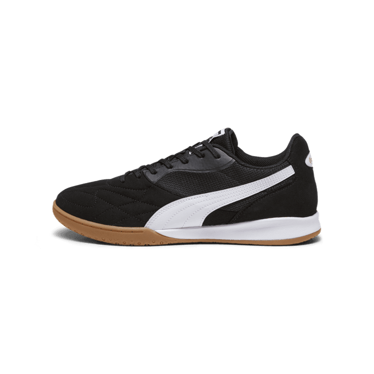 Puma King Top IT 'Black White Gum' Angle 1