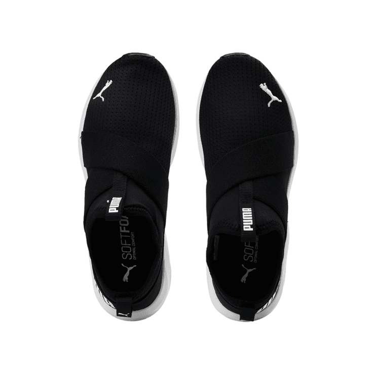 Puma Prowl Slip-On 'Black White' (W) Angle 2