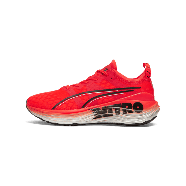 PUMA ForeverRun NITROâ¢ in Cherry Tomato Orange Angle 1