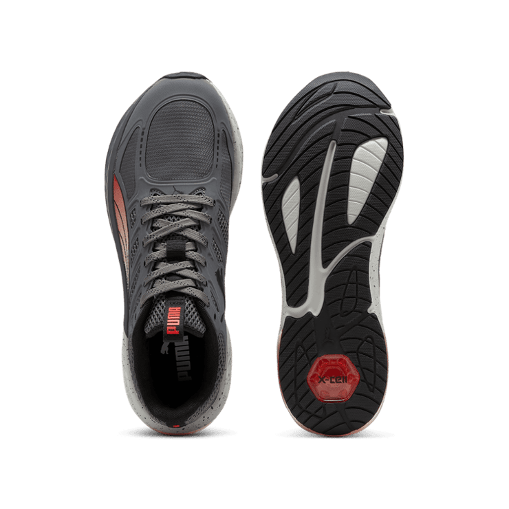 PUMA X-Cell Lightspeed in Cool Dark Grey/Black Angle 0