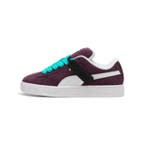 PUMA Mercedes-AMG Petronas F1Â® Suede XL Sneakers in Midnight Plum/White Angle 1