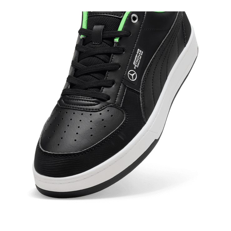 PUMA Mercedes-AMG Petronas F1® Caven 2.0 Sneakers in Black/Fizzy Green Angle 2