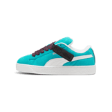 PUMA Mercedes-AMG Petronas F1Â® Suede XL Sneakers in Sheen Green/White Angle 1