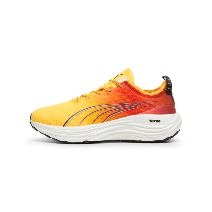 PUMA ForeverRun NITRO⢠FADE in Sun Stream/Sunset Glow/White Angle 1