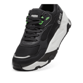 PUMA Mercedes-AMG Petronas F1Â® Trinity Sneakers in Black/Fizzy Green (GS) Angle 2