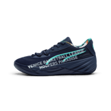 PUMA All-Pro NITROâ¢ Venice Beach Basketball League Basketball in Dark Blue Angle 1