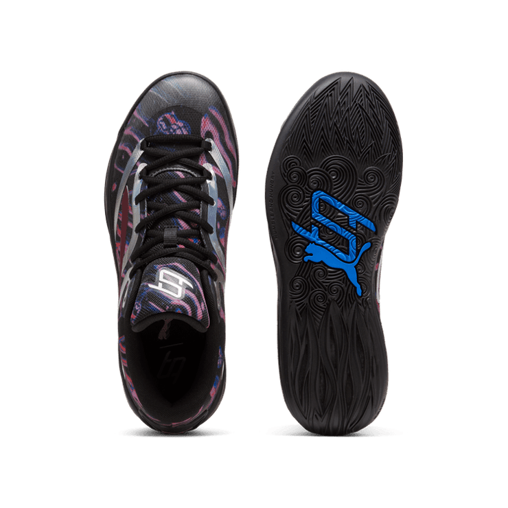 PUMA STEWIE x CHERRY ON TOP Stewie 2 Basketball in Black/Mauved Out/Magenta Gleam Angle 0