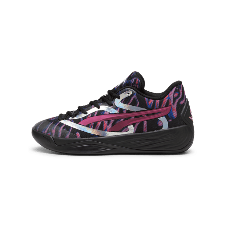 PUMA STEWIE x CHERRY ON TOP Stewie 2 Basketball in Black/Mauved Out/Magenta Gleam Angle 1