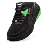 PUMA Mercedes-AMG Petronas F1 Vis2K Sneakers in Black/Flat Dark Grey Angle 2
