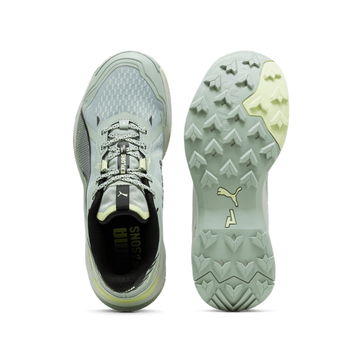 PUMA Explore NITROâ¢ 2 Hiking in Green Fog/Cool Cucumber/Black Angle 0