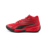 PUMA Court Pro Basketball in For All Time Red/Black Angle 1