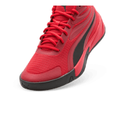 PUMA Court Pro Basketball in For All Time Red/Black Angle 2