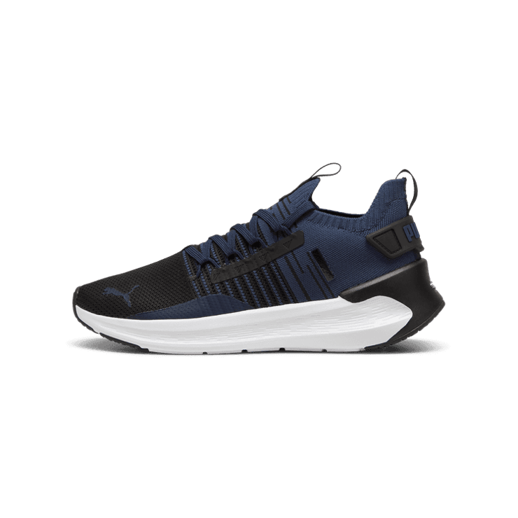 PUMA SOFTRIDE Symmetry Fuzion in Dark Blue Angle 1