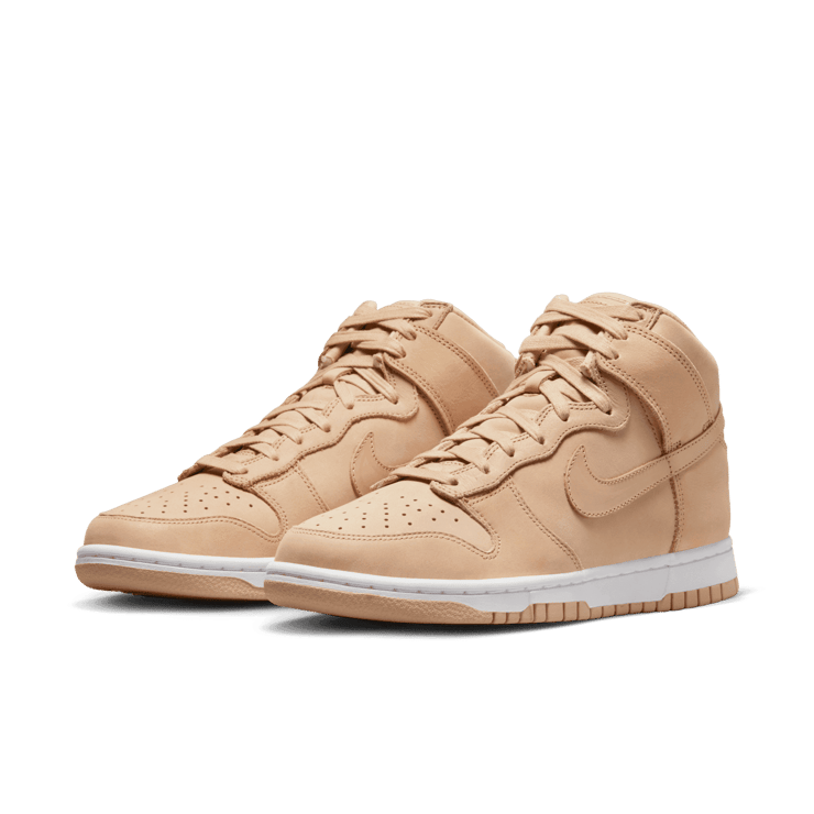 Nike Dunk High Premium Vachetta Tan (W) Angle 2