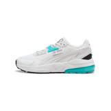 PUMA Mercedes-AMG Petronas F1 Vis2K Sneakers in White/Feather Grey Angle 1