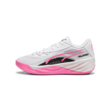 PUMA All Pro NITROâ¢ Basketball in Poison Pink/White Angle 1
