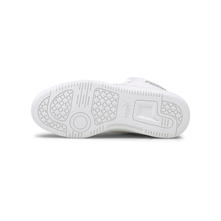 PUMA Rebound JOY Sneakers Big in White/Limestone (GS) Angle 0