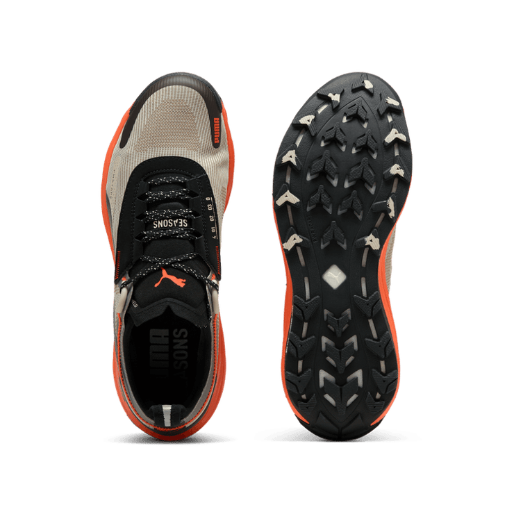 PUMA SEASONS Voyage NITRO⢠3 Trail in Desert Dust/Flame Flicker/Black Angle 0