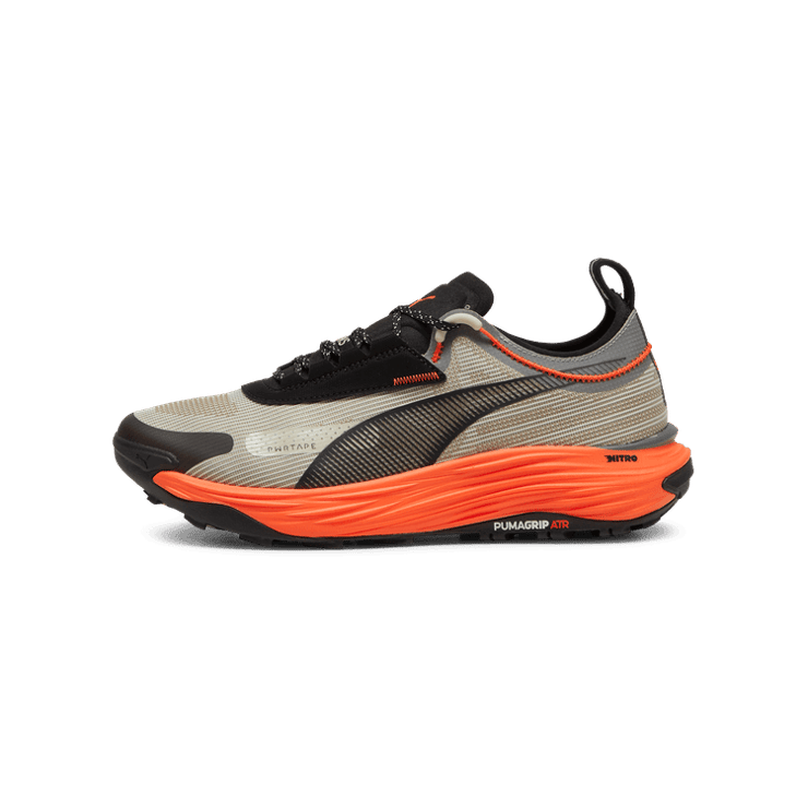 PUMA SEASONS Voyage NITRO⢠3 Trail in Desert Dust/Flame Flicker/Black Angle 1