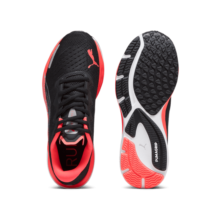 PUMA Velocity NITRO⢠2 in Black/Fire Orchid Angle 0