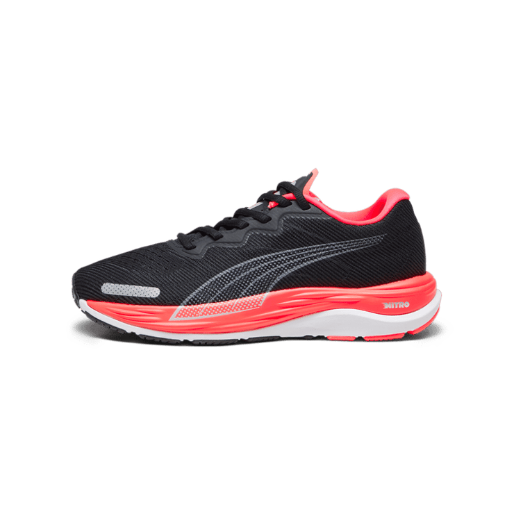 PUMA Velocity NITRO⢠2 in Black/Fire Orchid Angle 1