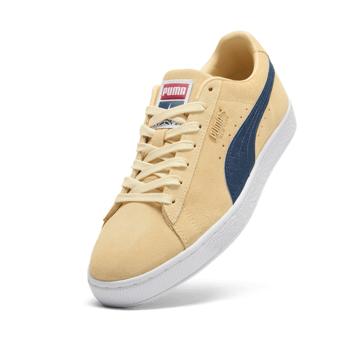 PUMA Suede Classic USA Flagship Sneakers in Dark Blue Angle 2