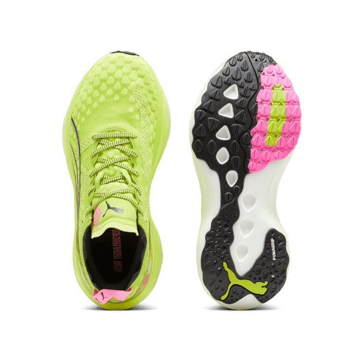 PUMA ForeverRun NITRO⢠in Lime Pow/Electric Lime/Black Angle 0