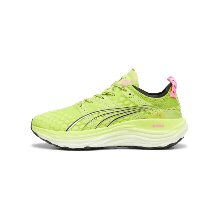 PUMA ForeverRun NITRO⢠in Lime Pow/Electric Lime/Black Angle 1