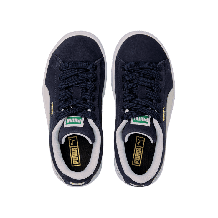 PUMA Suede Classic XXI in Peacoat/White (PS) Angle 2