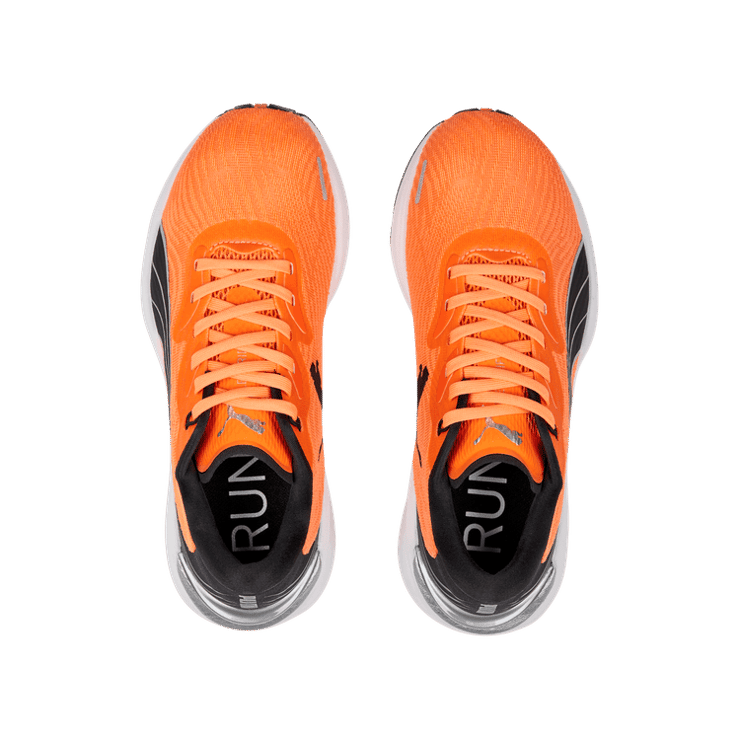 PUMA Electrify NITROâ¢ 2 in Ultra Orange/Black/Silver (GS) Angle 2