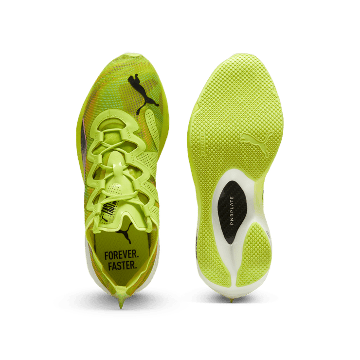 PUMA FAST-FWD NITROâ¢ Elite in Lime Pow/Black/Poison Pink Angle 0