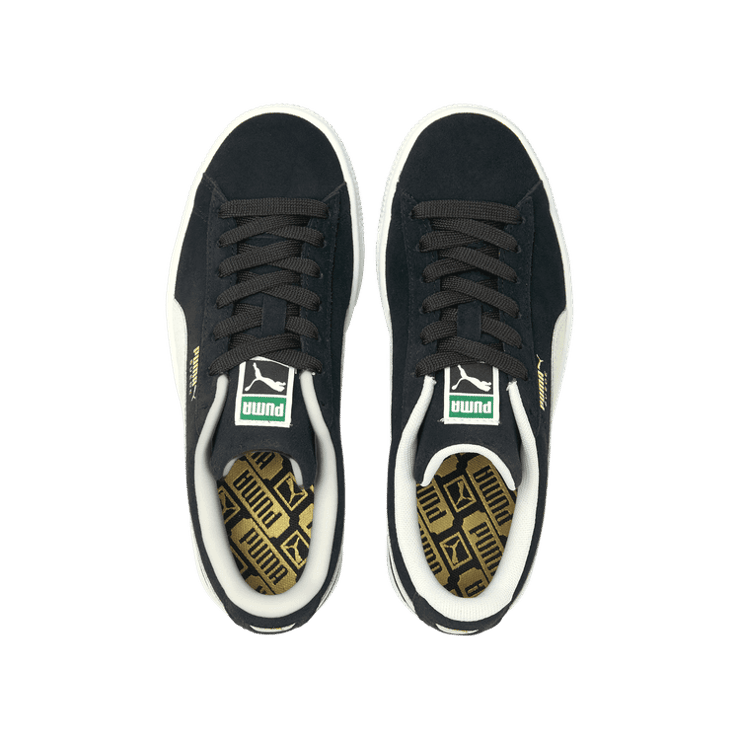 PUMA Suede Classic XXI Sneakers Big in Black/White (GS) Angle 2