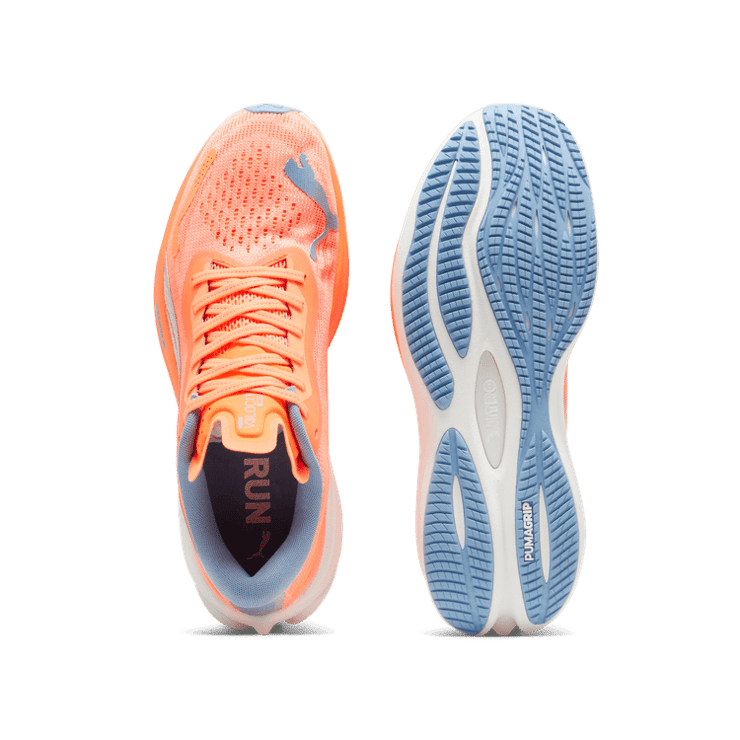 PUMA Velocity NITRO⢠3 in Neon Citrus/Silver/Dewdrop Angle 0