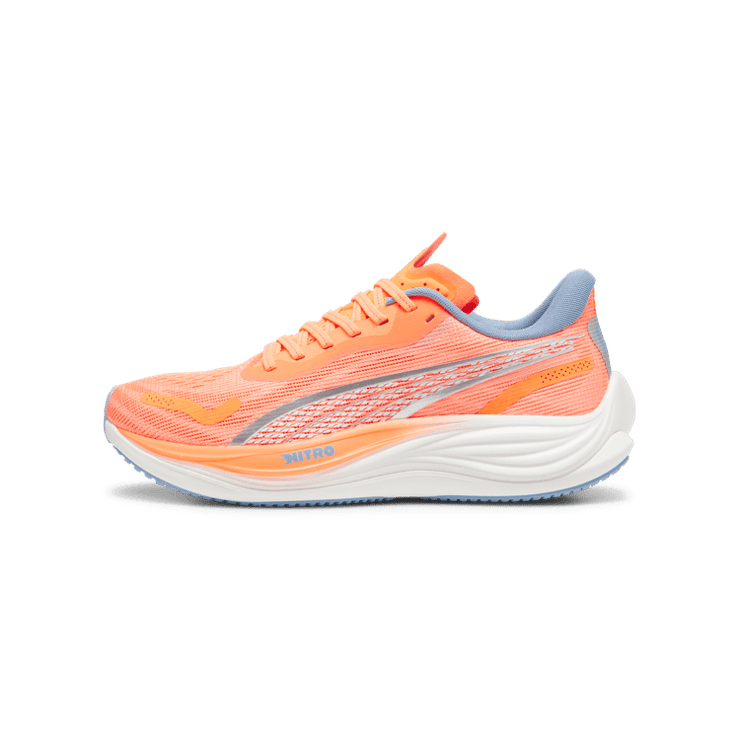 PUMA Velocity NITRO⢠3 in Neon Citrus/Silver/Dewdrop Angle 1