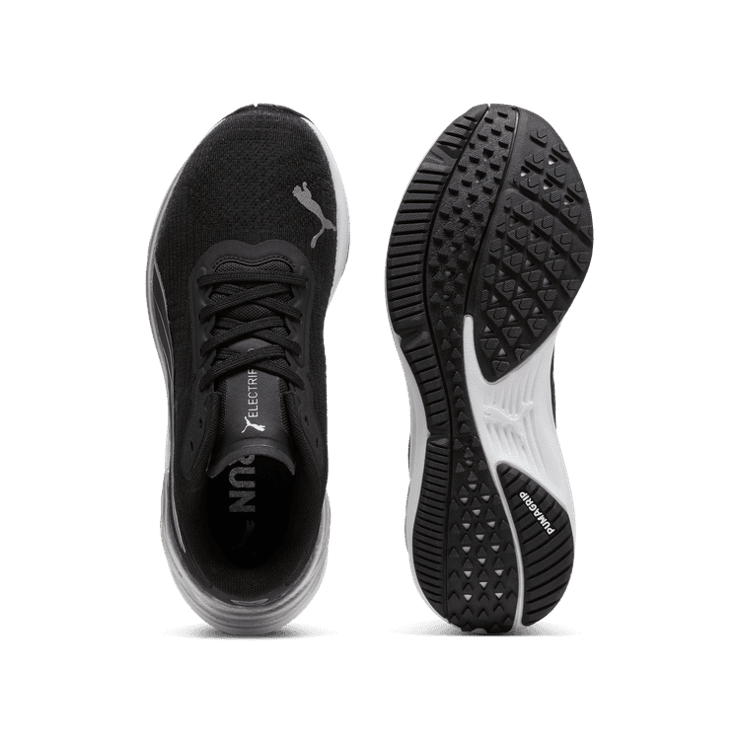 PUMA Electrify NITROâ¢ 3 in Black/Silver (GS) Angle 0