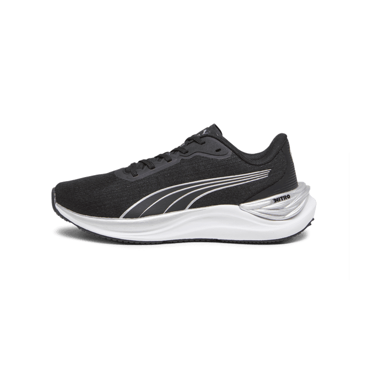 PUMA Electrify NITRO⢠3 in Black/Silver (GS) Angle 1